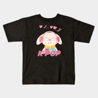 K-pop Bunny Kids T-Shirt